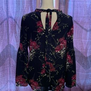 Loft floral blouse
